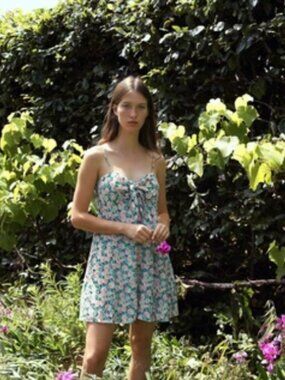 ZARA | Floral Flowy Romper | Sz. M